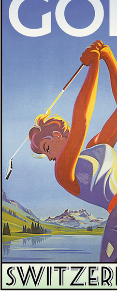 Golf Switzerland Print - Golf Frames - golframes.com