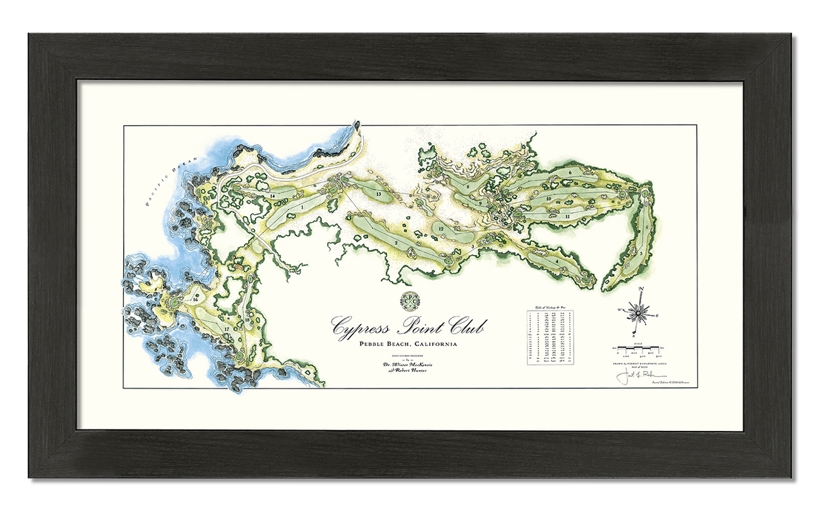 Cypress Point Golf Print (2024 Edition)