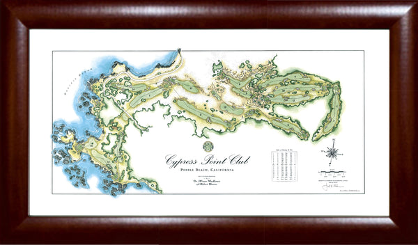 Cypress Point Golf Print (2024 Edition)