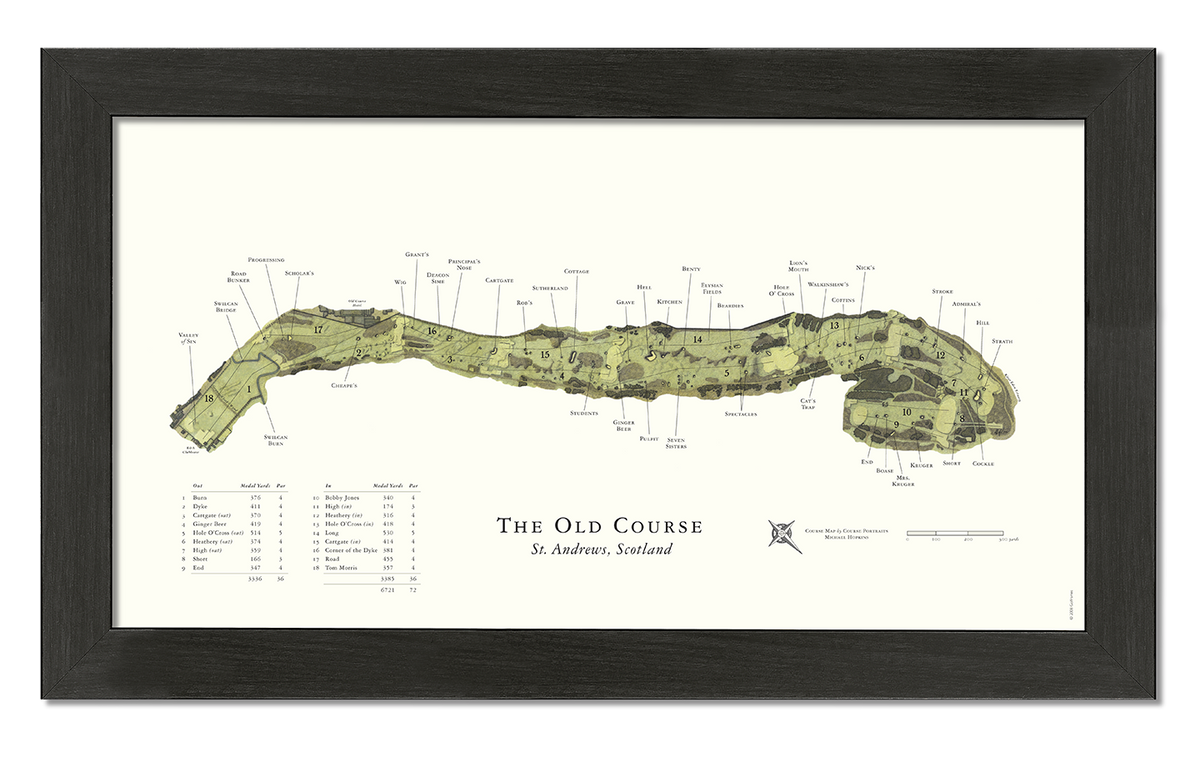 The Old Course at St. Andrews Golf Print