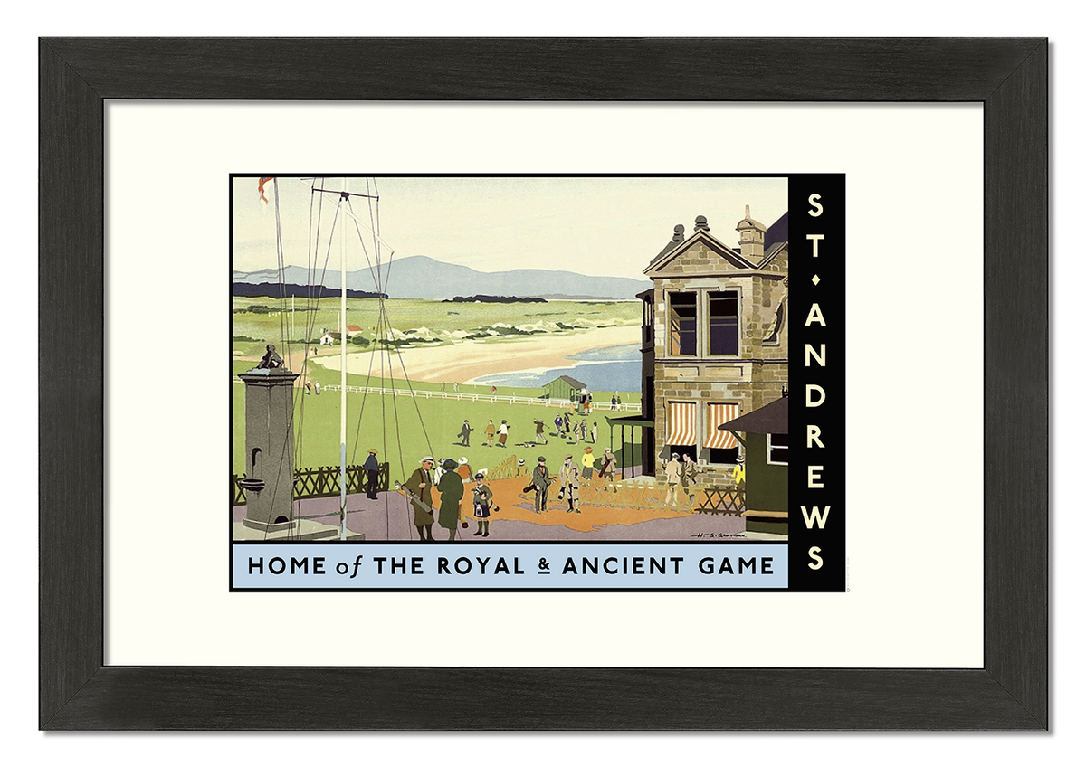 Royal & Ancient Golf Travel Poster