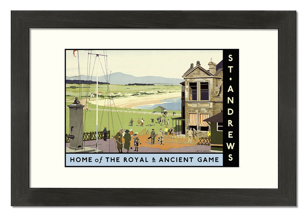 Royal & Ancient Golf Travel Poster