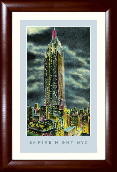 The Empire Night NYC (Empire State Building) Print