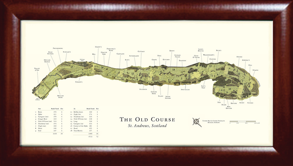 The Old Course at St. Andrews Golf Print