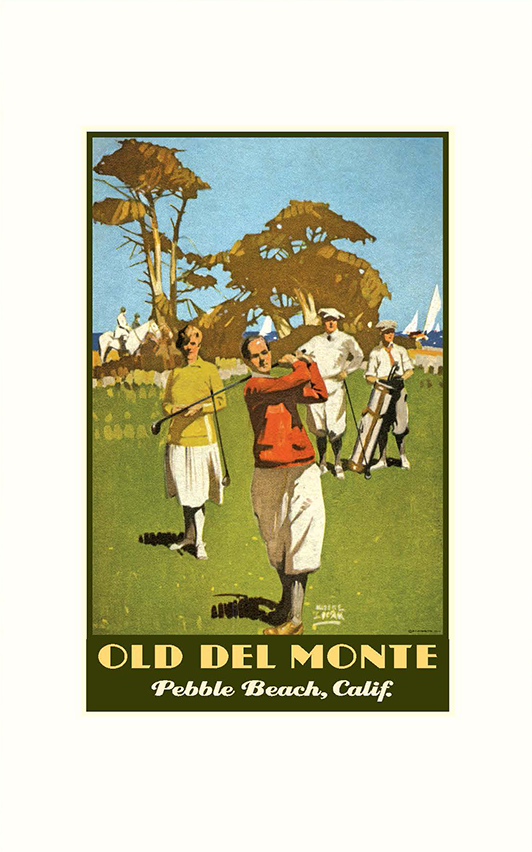 Old Del Monte Golf Print