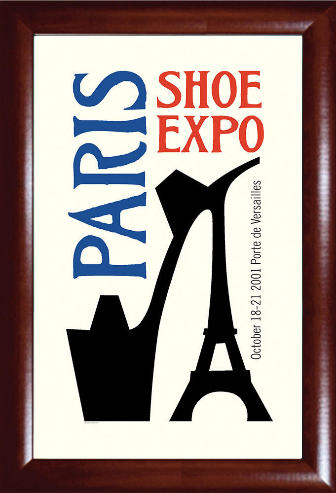 Paris Shoe Expo Print