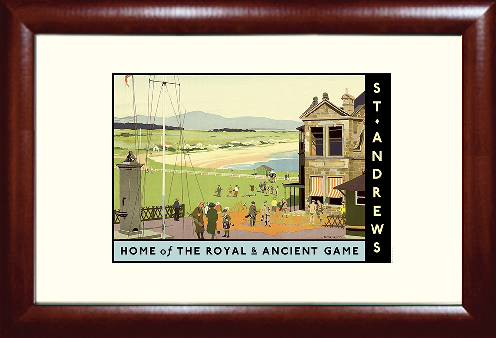 Royal & Ancient Golf Travel Poster