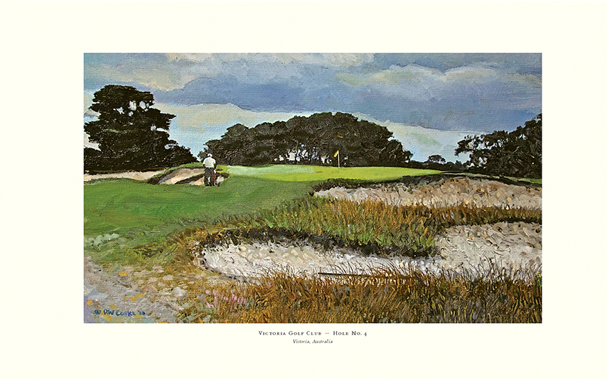 Victoria No. 4 Golf Print by Cooke