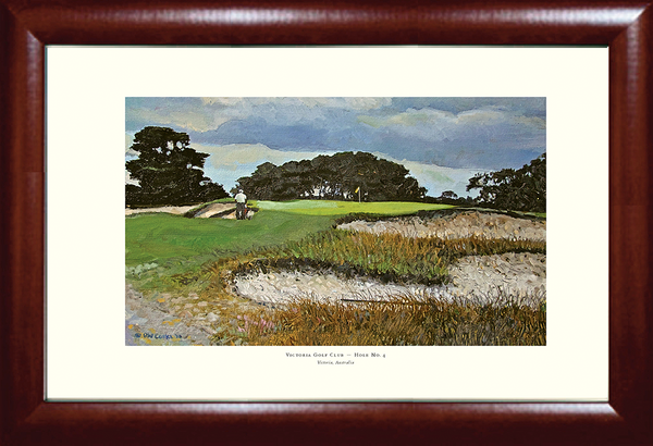 Victoria No. 4 Golf Print by Cooke